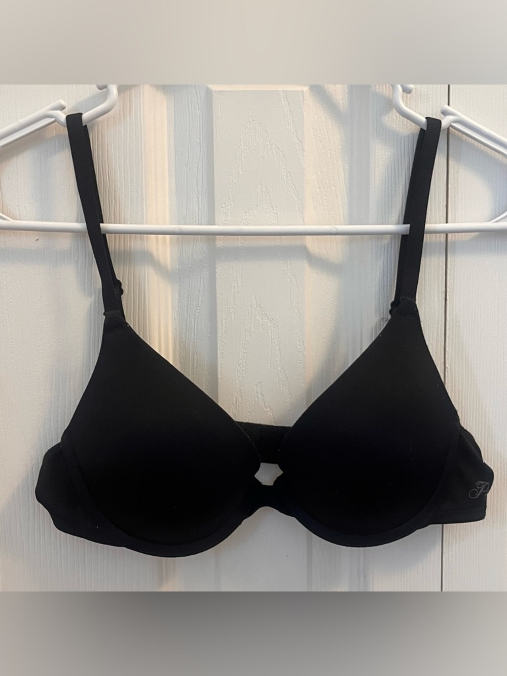 Victoria’s Secret Pink Black T-Shirt Push-up Bra - Women Intimates & Sleepwear